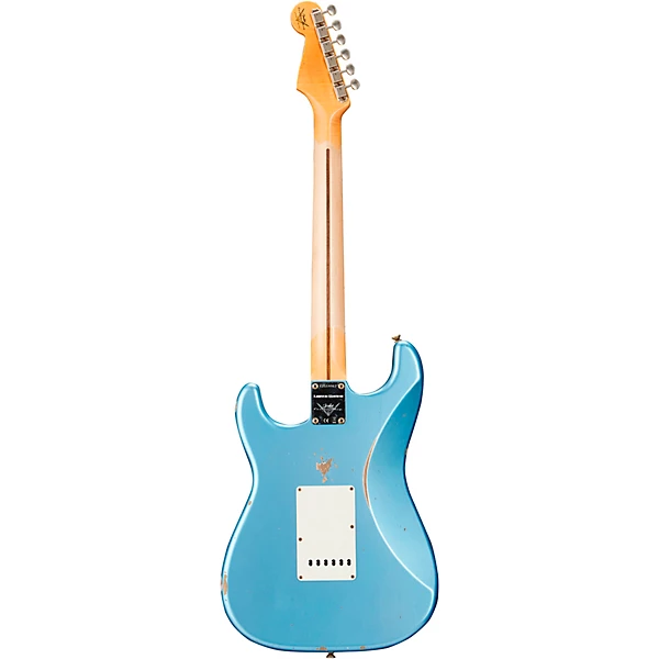 Fender Custom Shop Limited Edition Tomatillo Stratocaster Special Relic Electric Guitar Super Faded Aged Lake Placid Blue