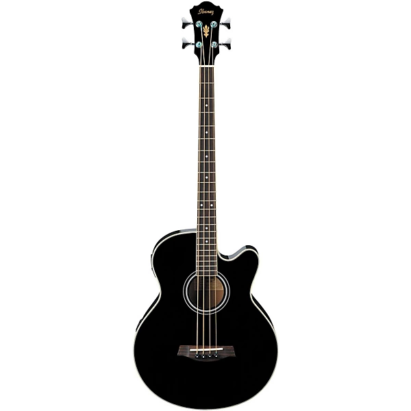 Ibanez AEB5E Acoustic Electric Bass Guitar Black