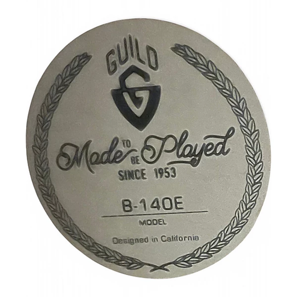 Used Guild B140E Natural Acoustic Bass Guitar