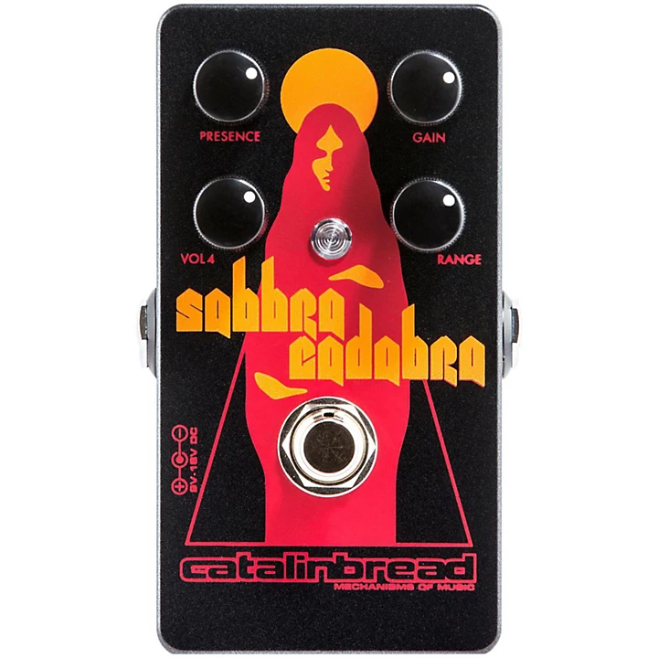 Catalinbread Sabbra Cadabra Overdrive Guitar Effects Pedal