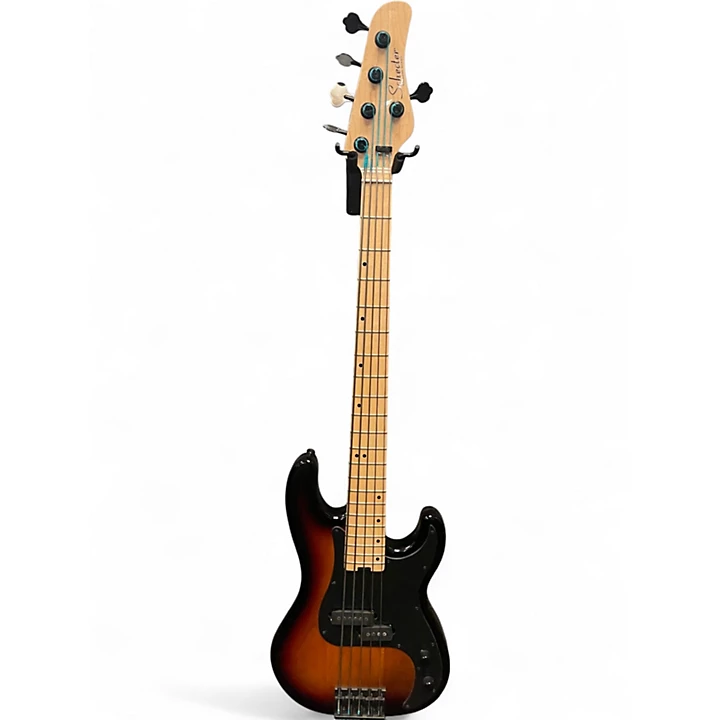 Used Schecter Guitar Research P5 2 Color Sunburst Electric Bass Guitar