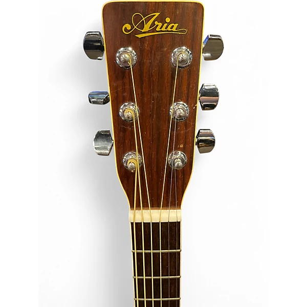 Aria Used Aria 9410 Natural Acoustic Guitar.gc