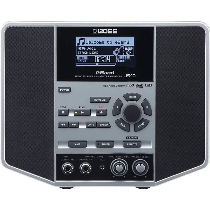 BOSS eBand JS 10 Audio Player With Guitar Effects