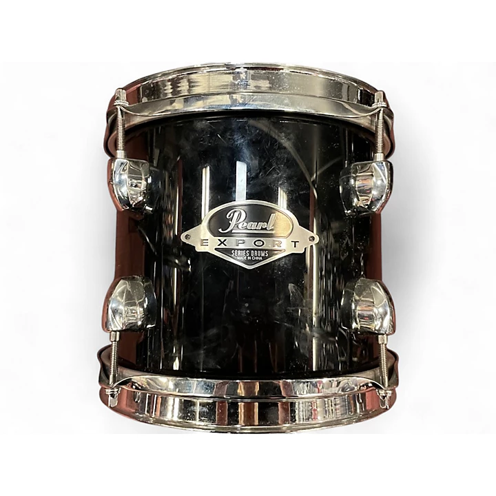 Pearl Used Pearl 8in Export Series Mounted Tom black Drum.gc