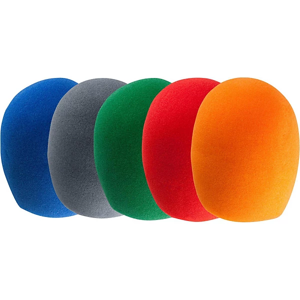 PLWS5 Microphone Windscreen Pack of five windscreens Multi Color