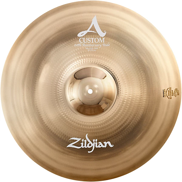 A Custom 20th Anniversary Ride Cymbal 21 in