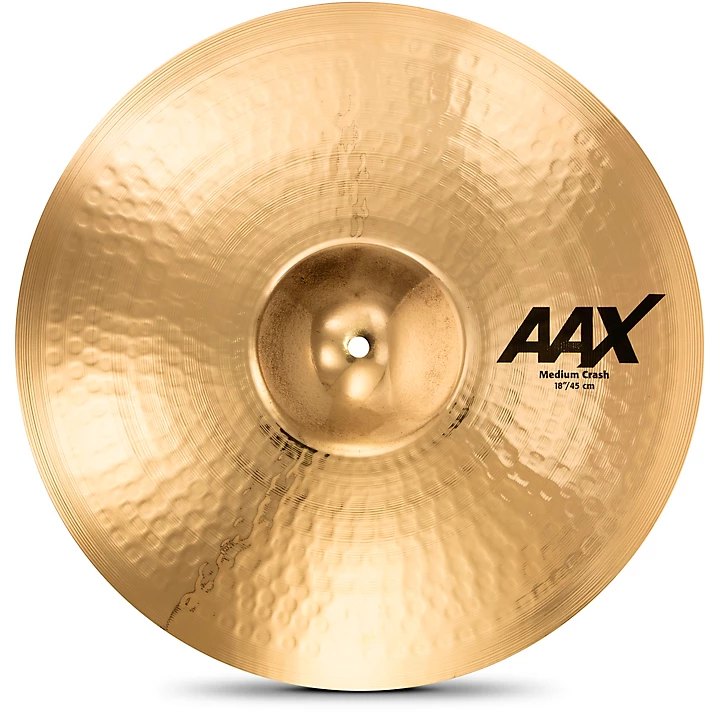 SABIAN AAX Medium Crash Cymbal Brilliant 18 in.