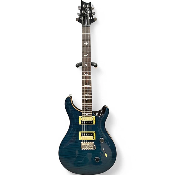 PRS Used PRS SE Custom 24 Blue Solid Body Electric Guitar