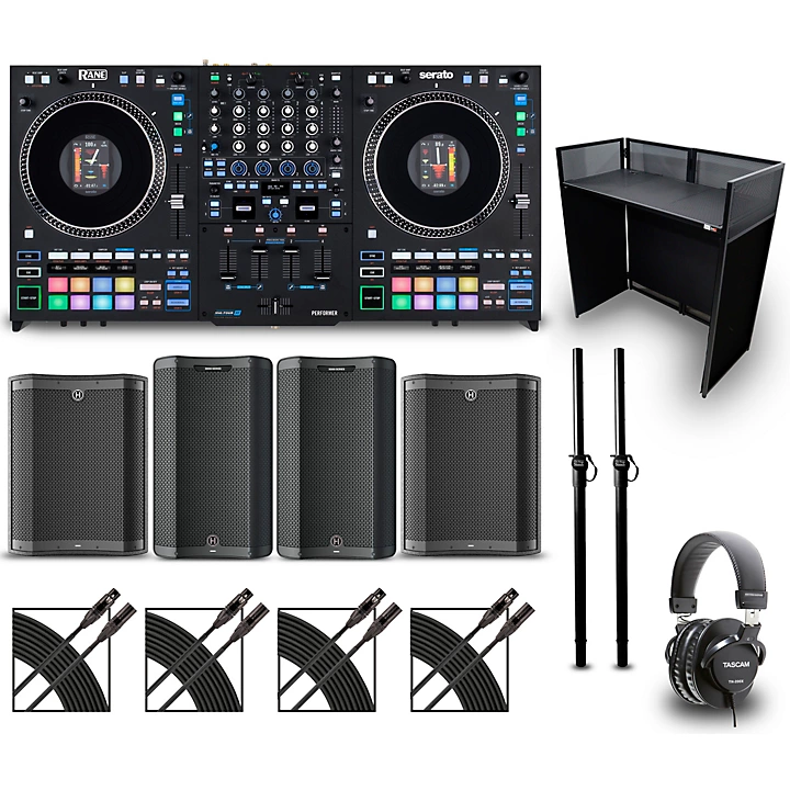 PERFORMER Stage Bundle with DJ Booth and Speakers
