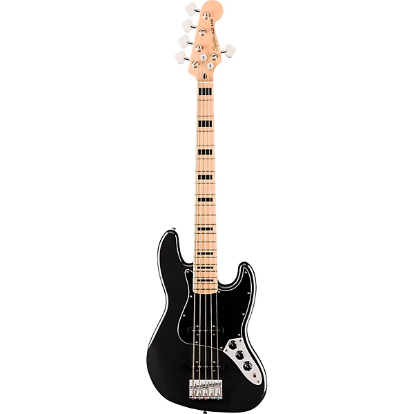 Affinity Series Active Jazz Bass V Black Metallic