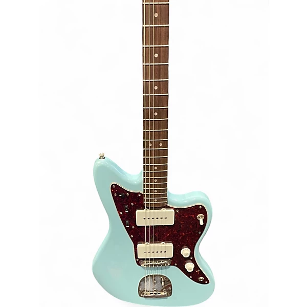 Used Squier J Mascis Jazzmaster Blue Solid Body Electric Guitar