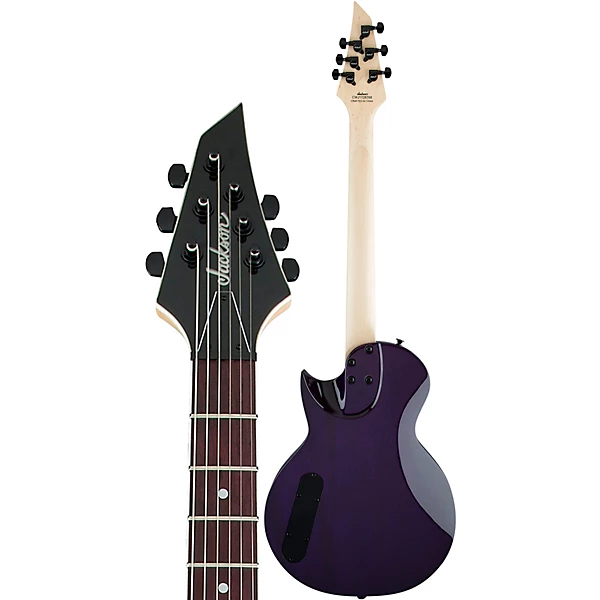 Jackson JS Series Monarkh SC JS22Q Electric Guitar Transparent Purple Burst