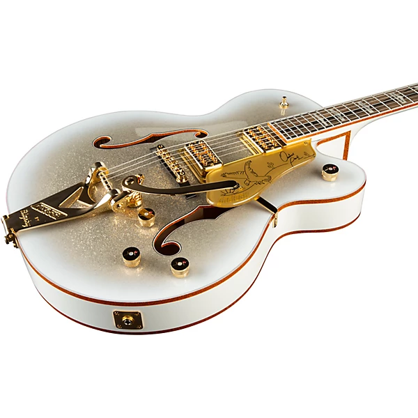 G6136TG OR Limited Edition Orville Peck Falcon With String Thru Bigsby Electric Guitar Oro Sparkle