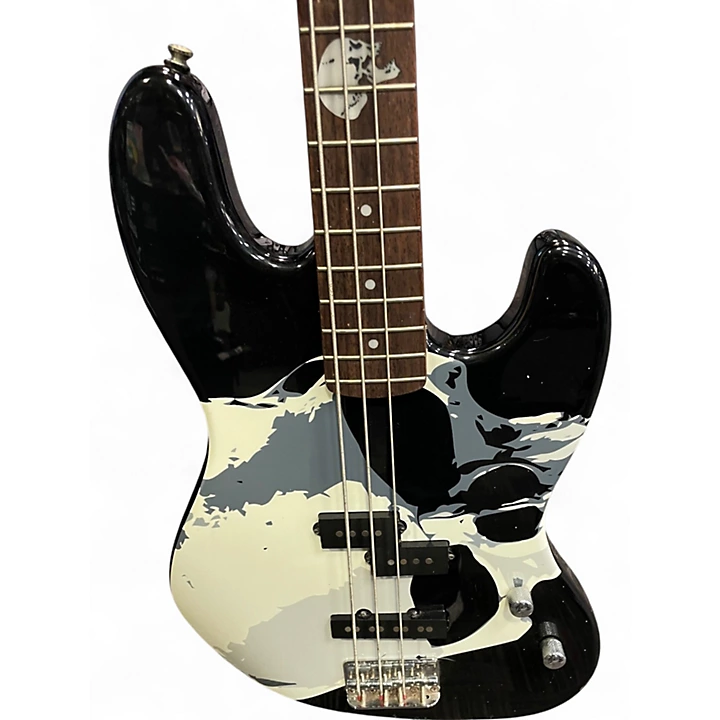 Squier Used Squier FRANK BELLO Camo Electric Bass Guitar.gc