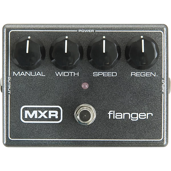 MXR M117R Flanger Effects Pedal Metallic Gray