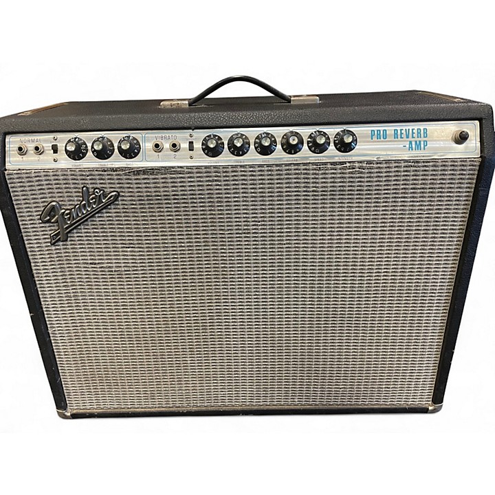 Vintage 1972 Fender PRO REVERB Tube Guitar Combo Amp