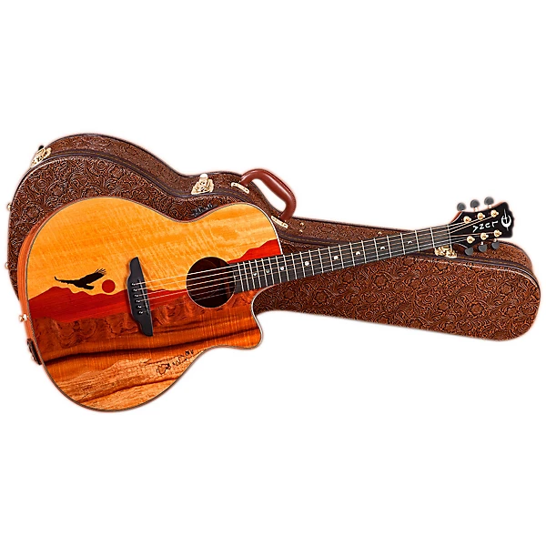 Luna Vista Eagle Koa Back and Sides Acoustic Electric Guitar