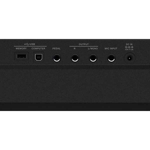 E X50 Arranger Keyboard Essentials Bundle Black