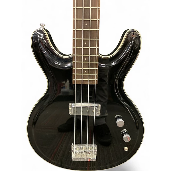 Eastwood Used Eastwood Black Widow Black Electric Bass Guitar