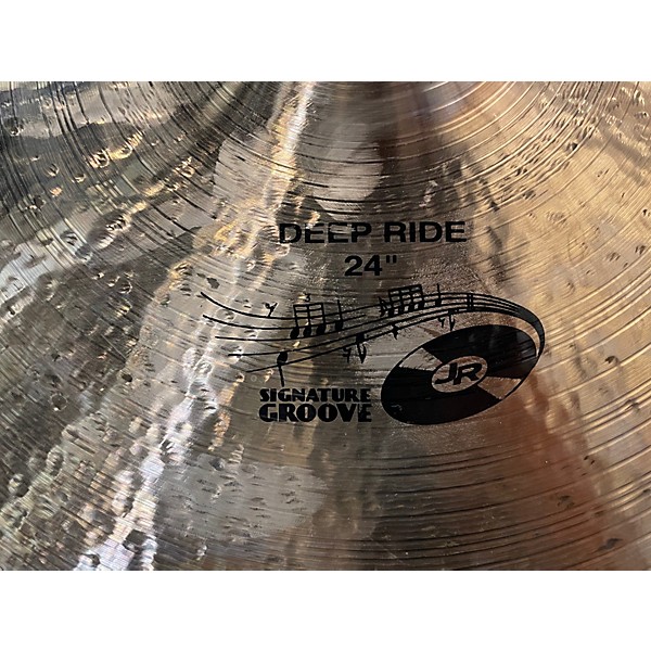 Paiste Used Paiste 24in Twenty Masters Deep Ride Signature Groove Cymbal.gc