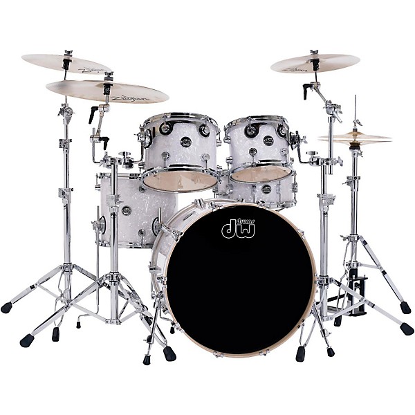 Performance Series 5 Piece Shell Pack White Marine Finish with Chrome Hardware