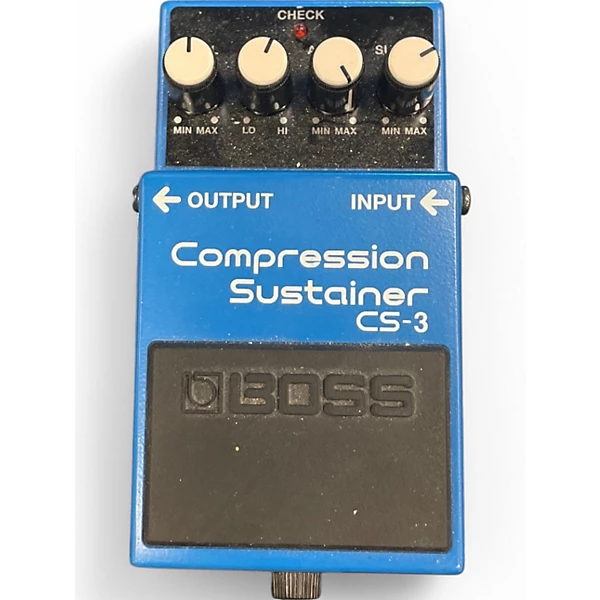Used BOSS CS3 Compressor Sustainer Effect Pedal