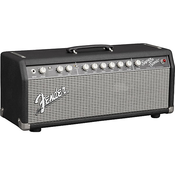 Fender Super Sonic 22 22W Tube Guitar Amp Head Level 1 Black H91054004001000.gc