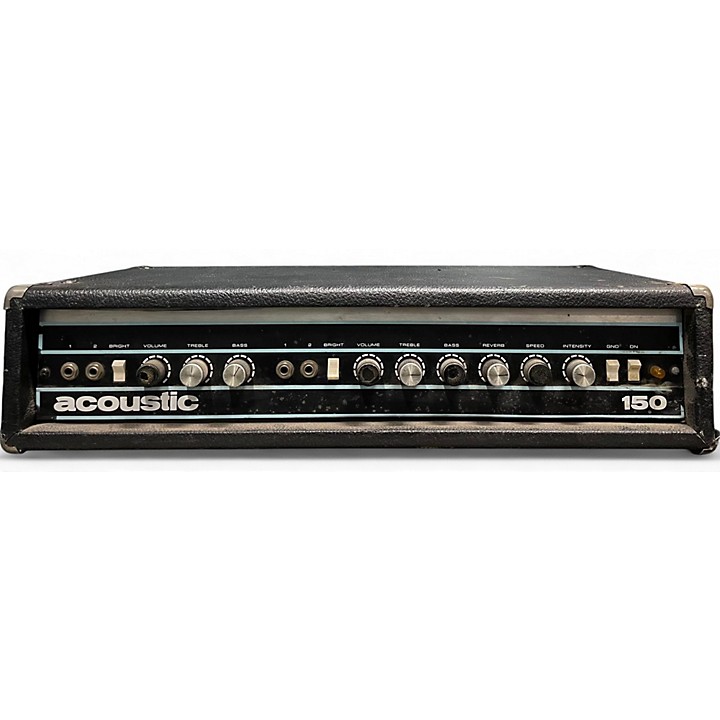 Vintage 1980s Acoustic 150 Tube Bass Amp Head