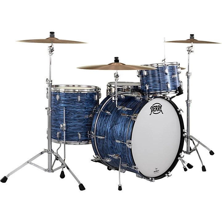 Pearl President Series 3 Piece Shell Pack with 24 in. Bass Drum Ocean Ripple