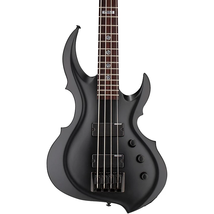 LTD TA 204FRX Electric Bass Guitar Black Satin