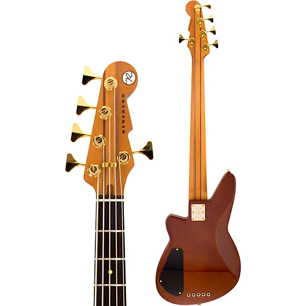 Reverend Mercalli 5 FM 5 String Electric Bass Guitar Coffee Burst