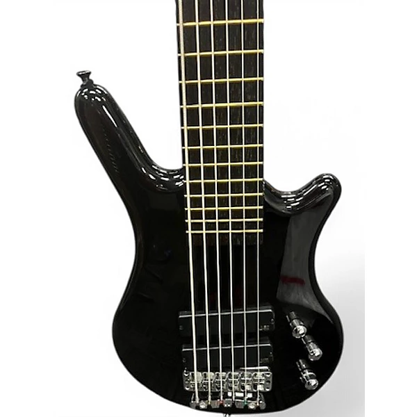 Warwick Used 2018 Warwick Pro Series Thumb 6 Nirvana Black Electric Bass Guitar.gc