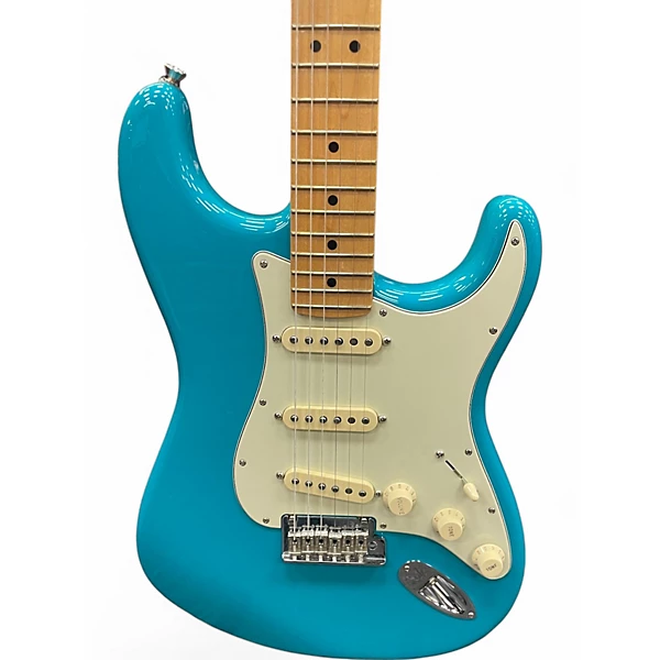 Used Fender American Professional II Stratocaster Baltic Blue Solid Body Electric Guitar