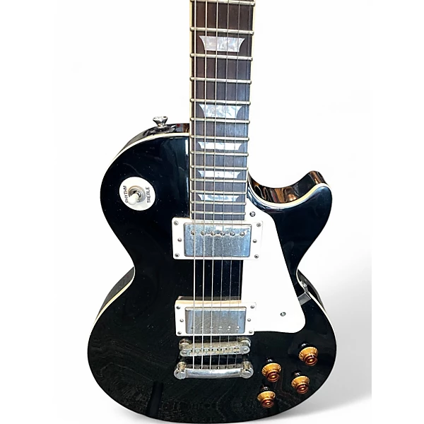 Epiphone Used Epiphone Les Paul Standard Ebony Solid Body Electric Guitar