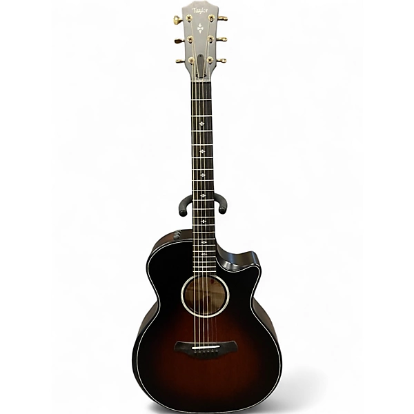 Taylor Used Taylor 324CE Builders Edition Shaded Burst Acoustic Electric Guitar.gc