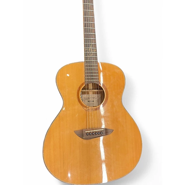 Used 2010s Gopher Wood g series 710 Natural Acoustic Electric Guitar