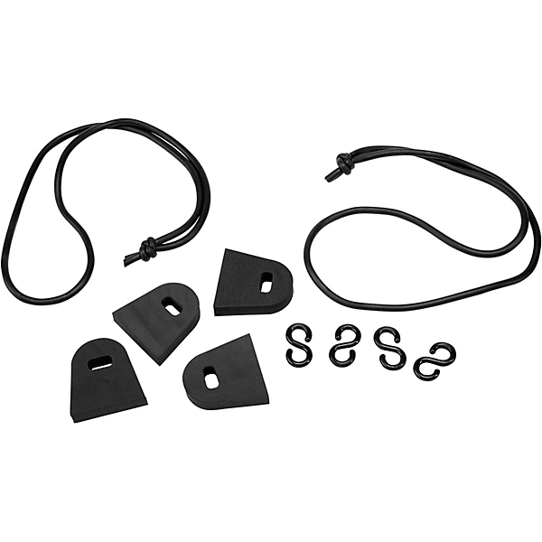 Drum Silencer Pack with Cymbal and Hi hat Mutes 10