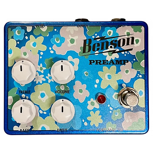 Used Benson Amps Flower Child Preamp Pedal