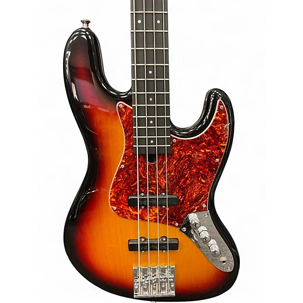 Modulus Guitars Used Modulus Guitars VJ4 3 Tone Sunburst Electric Bass Guitar.gc