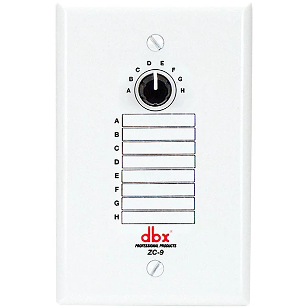 DBXZC9V Wall Mount Zone Volume Control