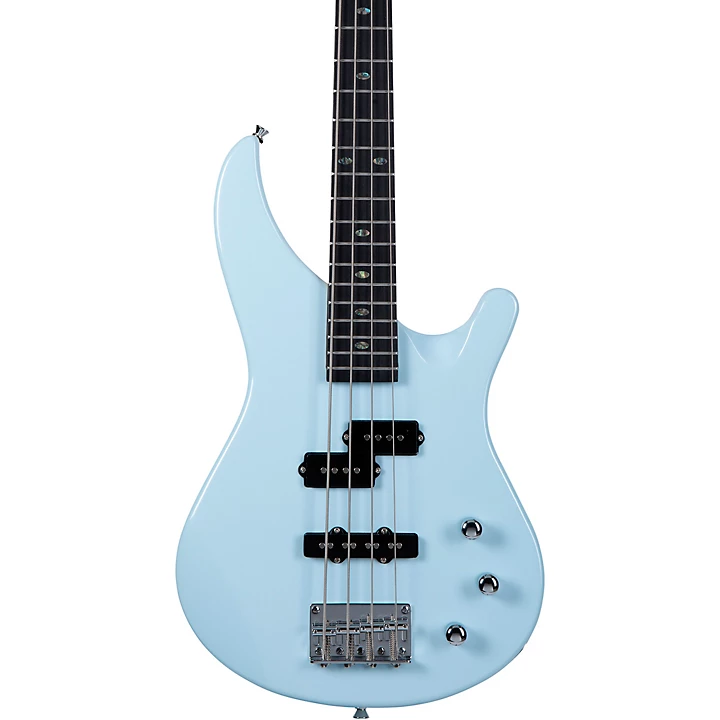 Mitchell MB100 Short Scale Solidbody Electric Bass Guitar Level 2 Powder Blue