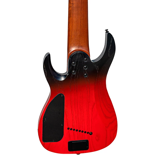 Legator Ninja 9 String Multi Scale Electric Guitar Crimson