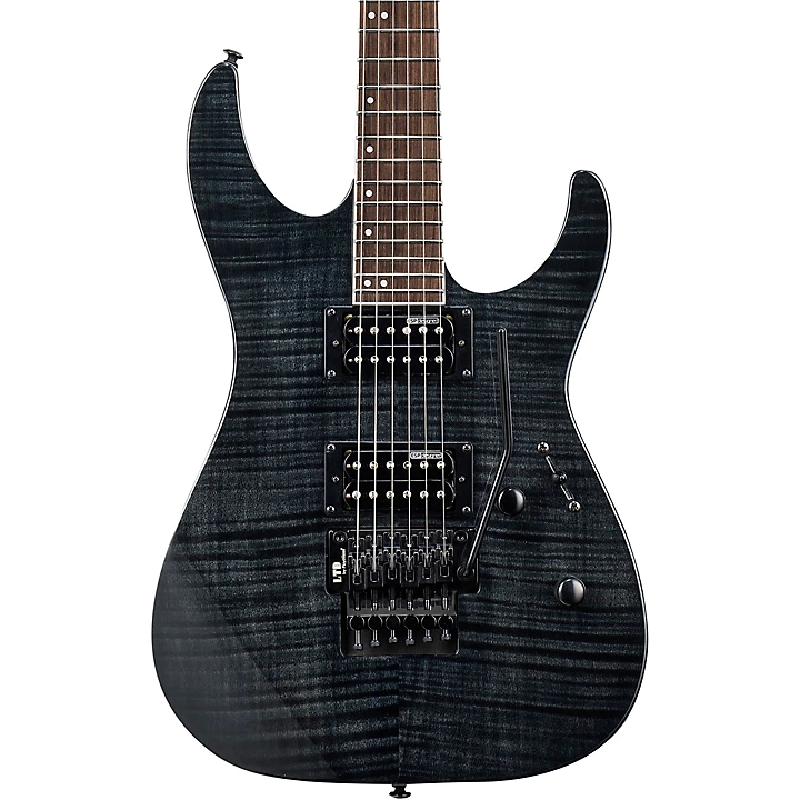 ESP LTD M 200FM Electric Guitar See Thru Black