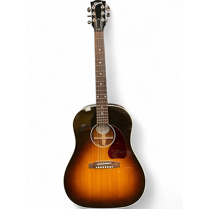 Used Gibson J45 Standard Vintage Sunburst Acoustic Electric Guitar