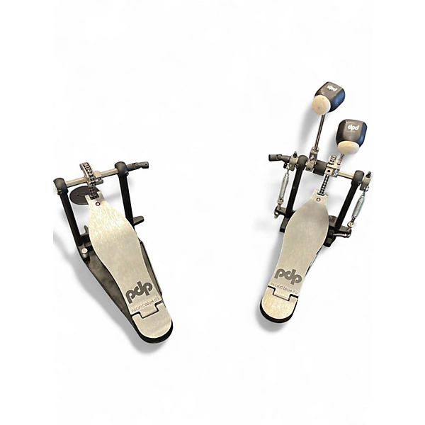 PDP by DW Used PDP by DW 700 series Double Kick Pedal Double Bass Drum Pedal.gc