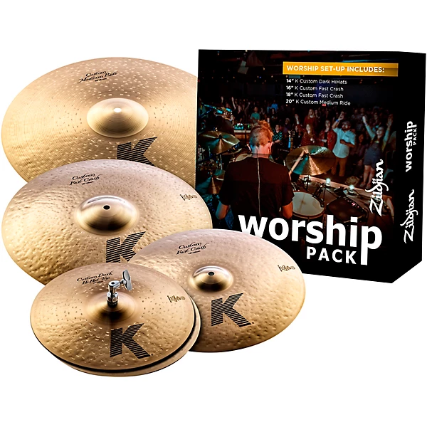 K Custom Series Cymbal Pack Worship