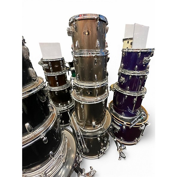 TAMA Used TAMA 5 Piece Imperialstar Gray Drum Kit.gc