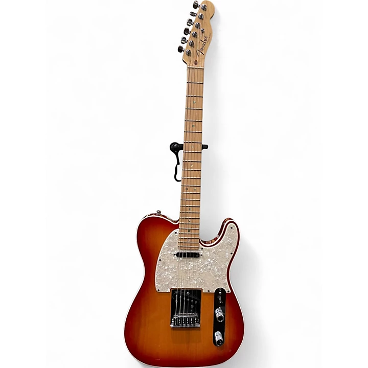 Used Fender American Elite Telecaster sunburst Solid Body Electric Guitar