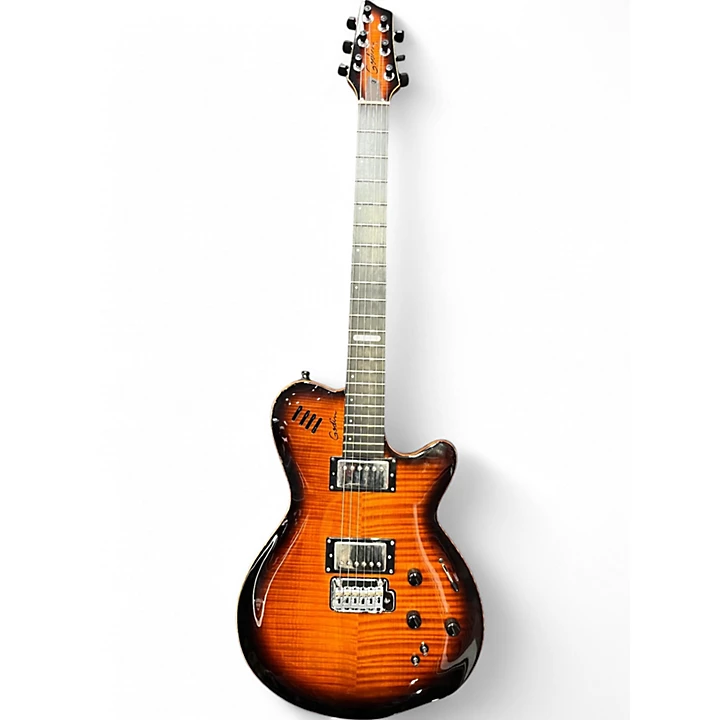 Used Godin LGXT Synth Access KANYAK BURST Solid Body Electric Guitar