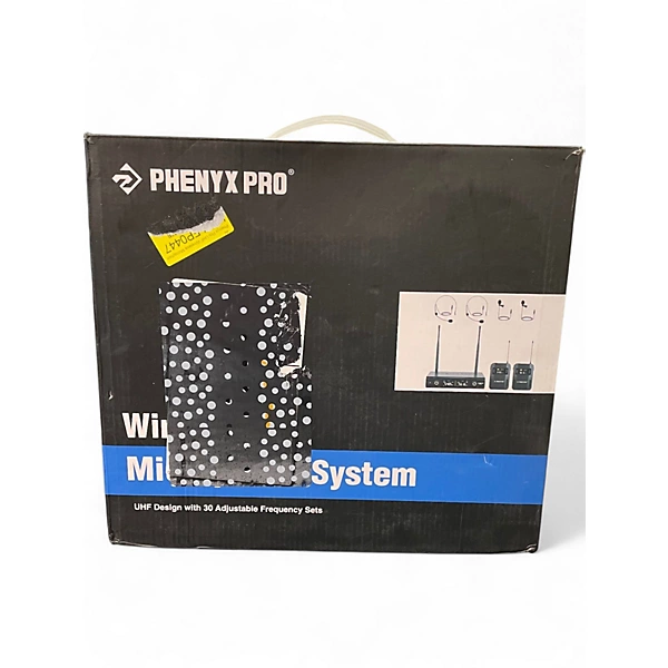 Phenyx Used Phenyx WIRELESS Microphone System Headset Wireless System.gc